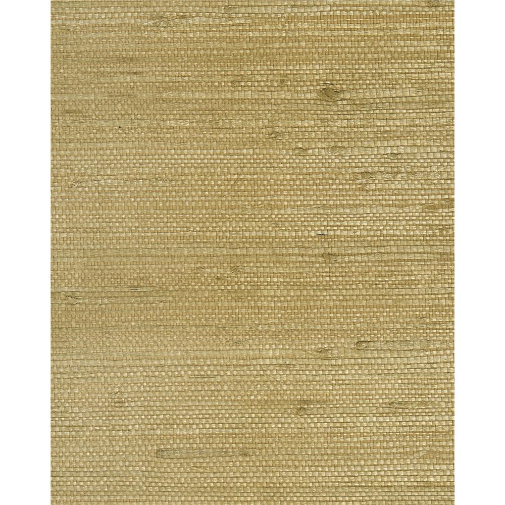 Washington Wallcoverings As125 Asian Splendor Medium Tan Natural Grasscloth Wallpaper