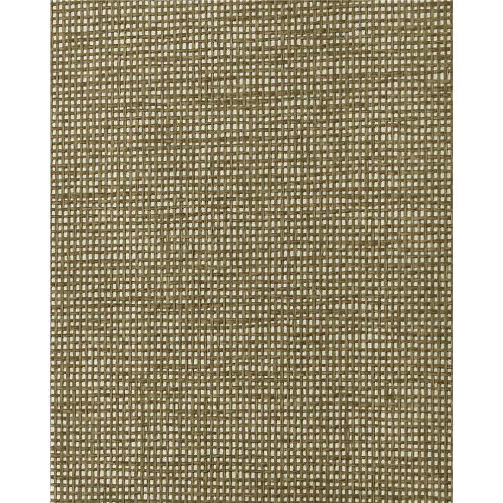 Washington Wallcoverings BA 463 Brown Paperweave Grasscloth