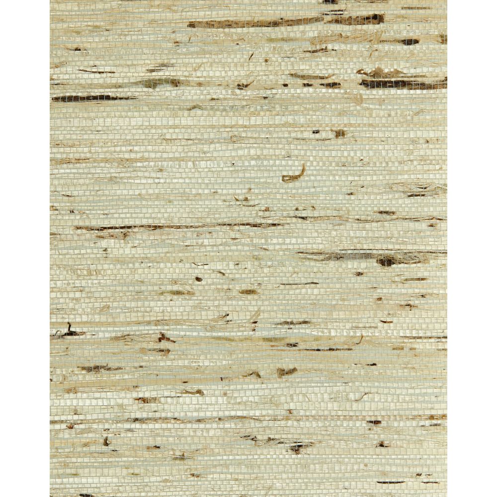 Washington Wallcoverings NS 7035 Oyster White Blend Arrowroot Natural Grasscloth