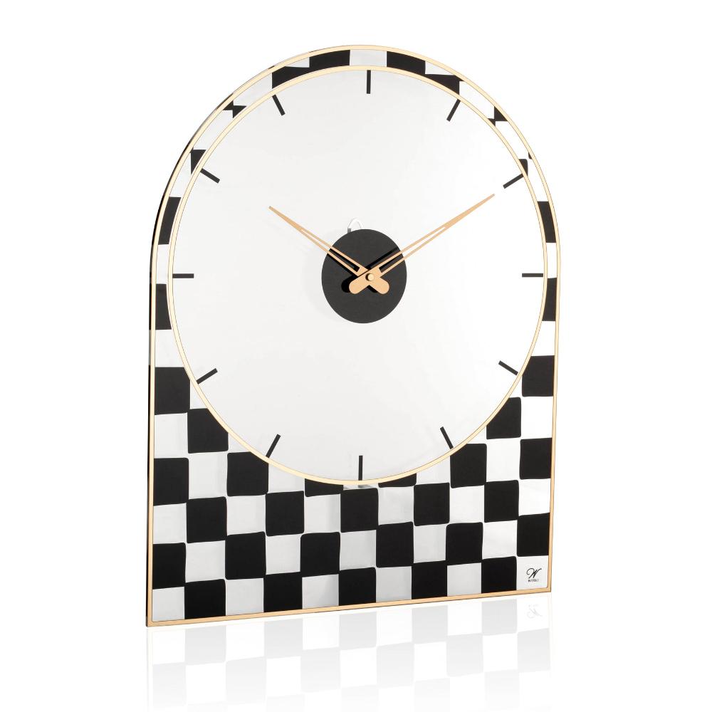 Onyx Collection Lucite Clock