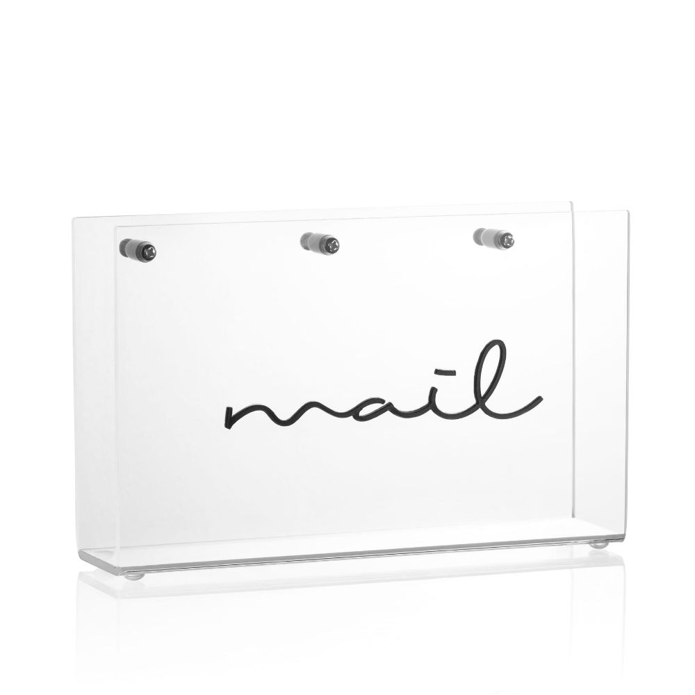 Mail Key Holder - Table Top - Silver