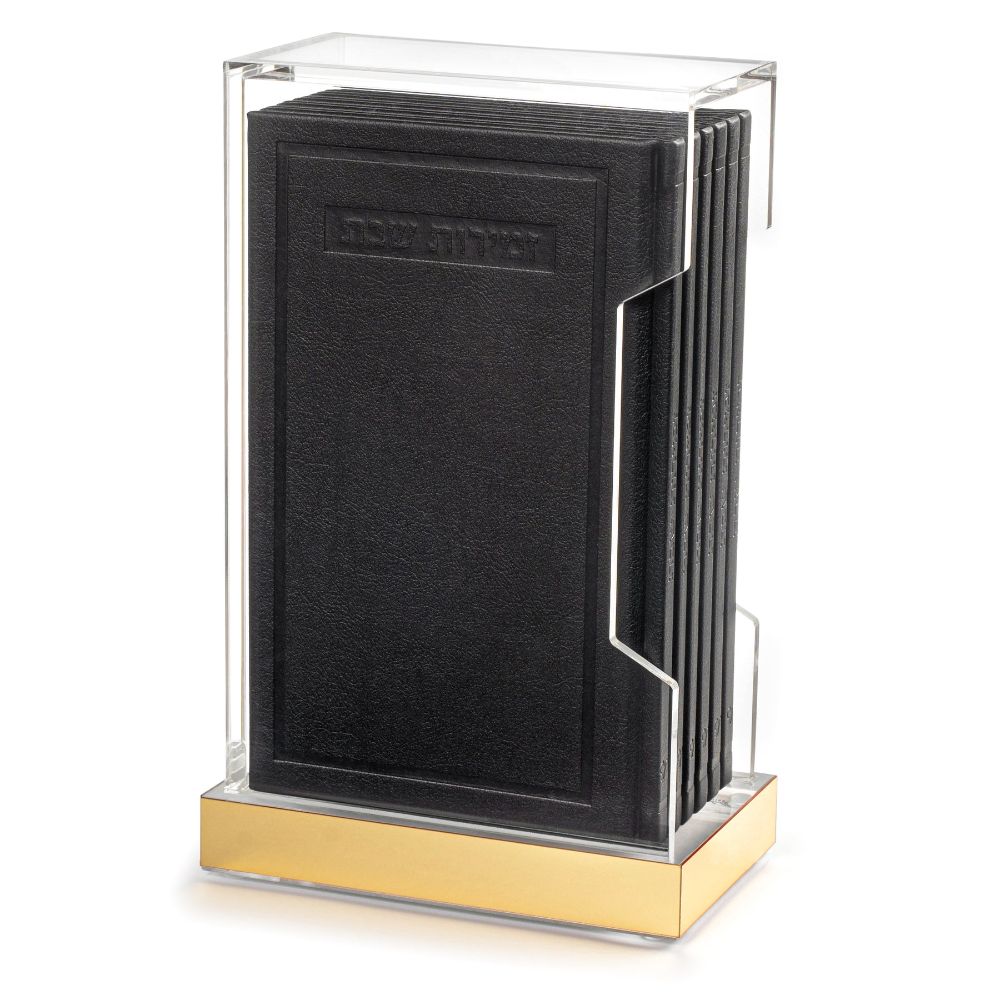 Bencher Set - Leather Books Hard Cover - Black & Gold Holder
