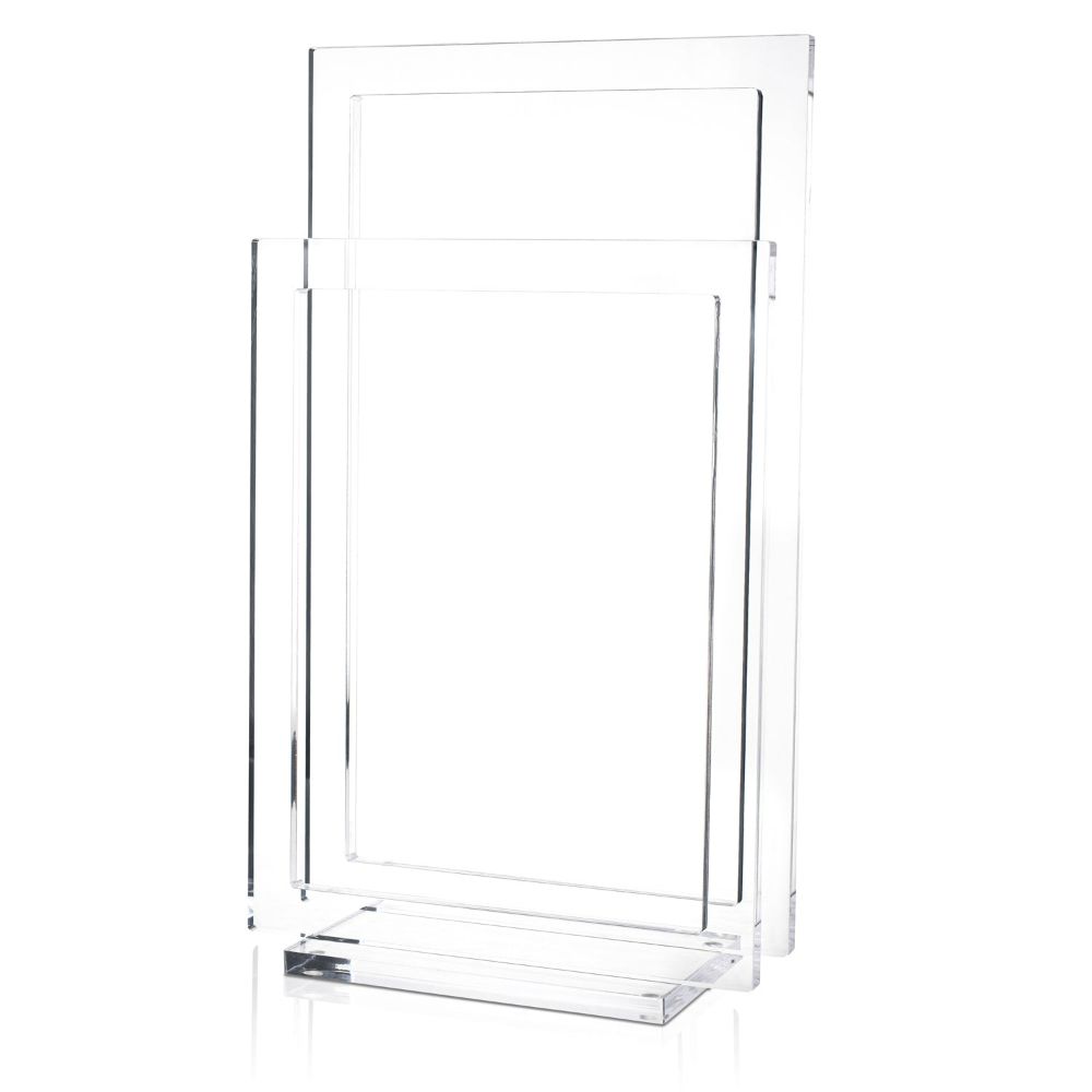 Finger Towel Stand - Modern Clear