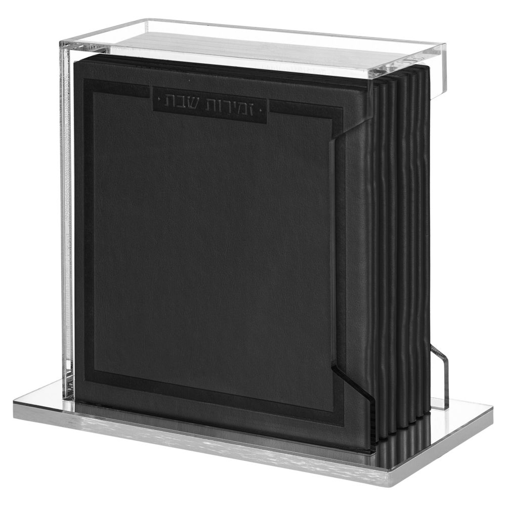 Bencher Set - Leather Soft Cover - Black & Silver Holder