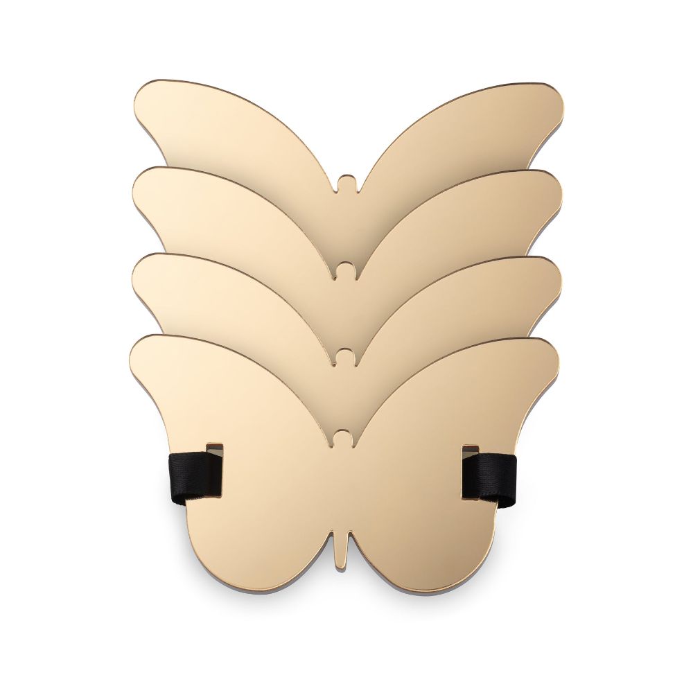 Napkin Wrap - Butterfly Gold - Set of 4