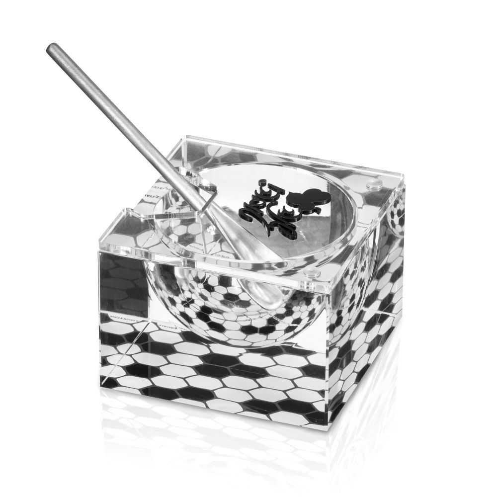 Honey Dish - Onyx Collection - Silver