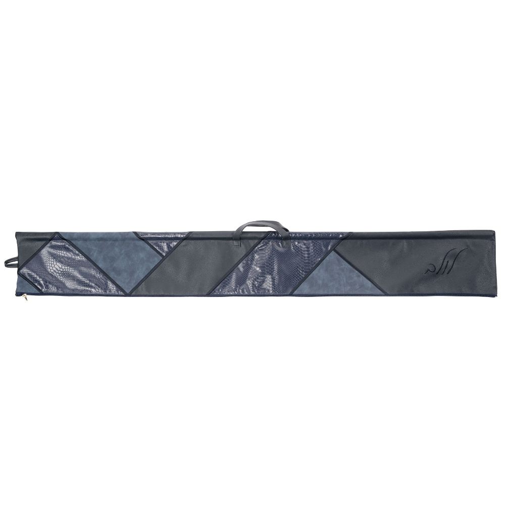 PU Leather Lulav Case - Patchwork Navy- 52x7