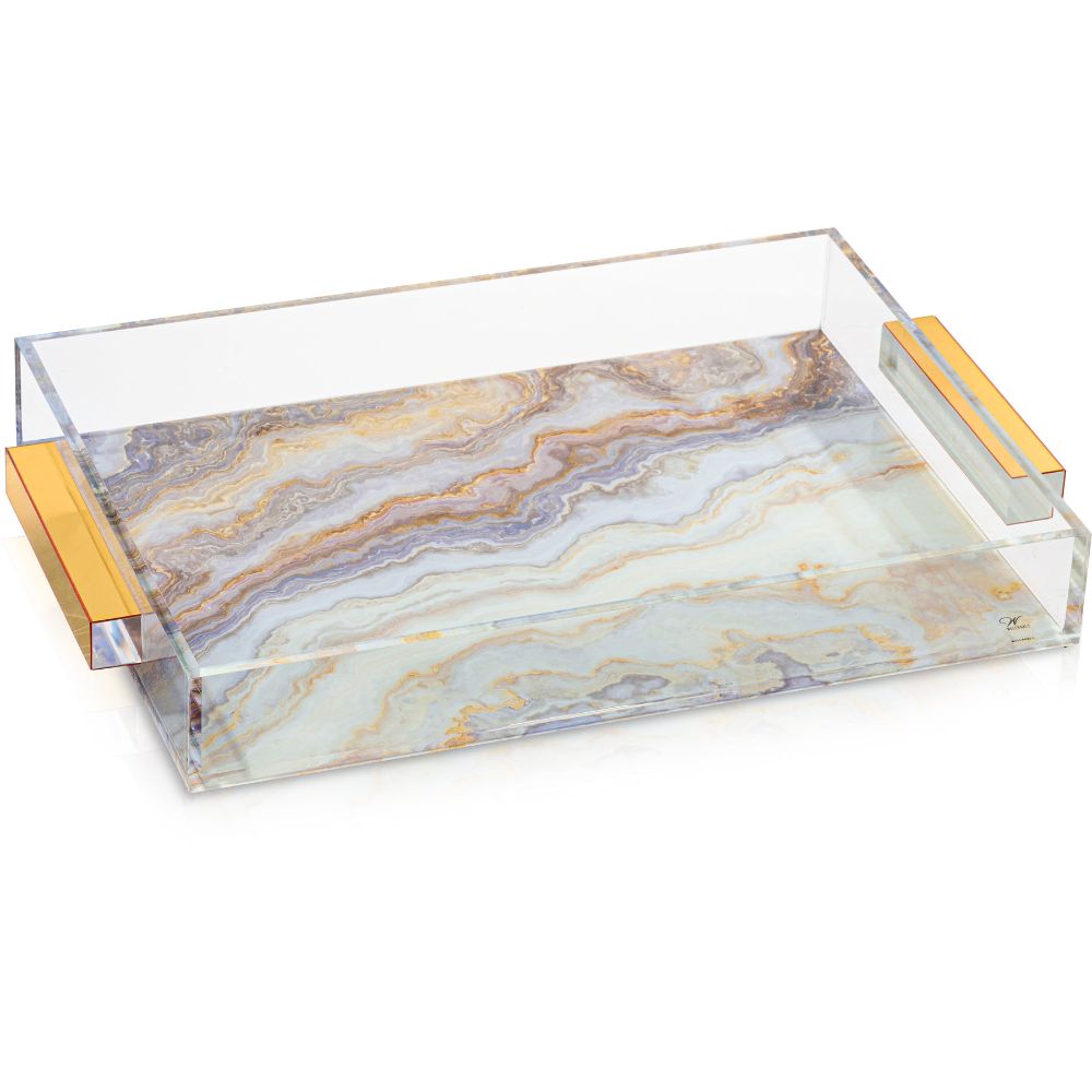 Sectional Tray - 10x14 - Agate - Taupe