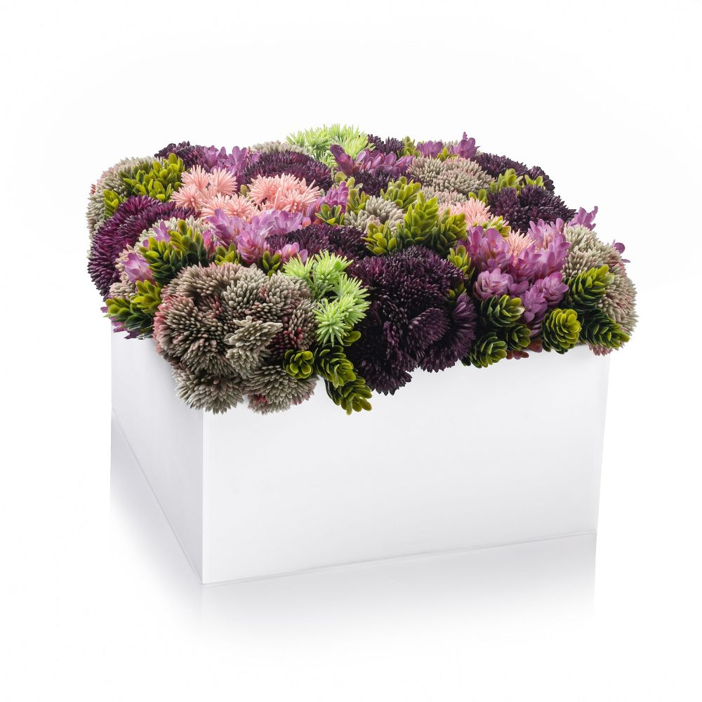 Vase Set - Square Floral Arrangment