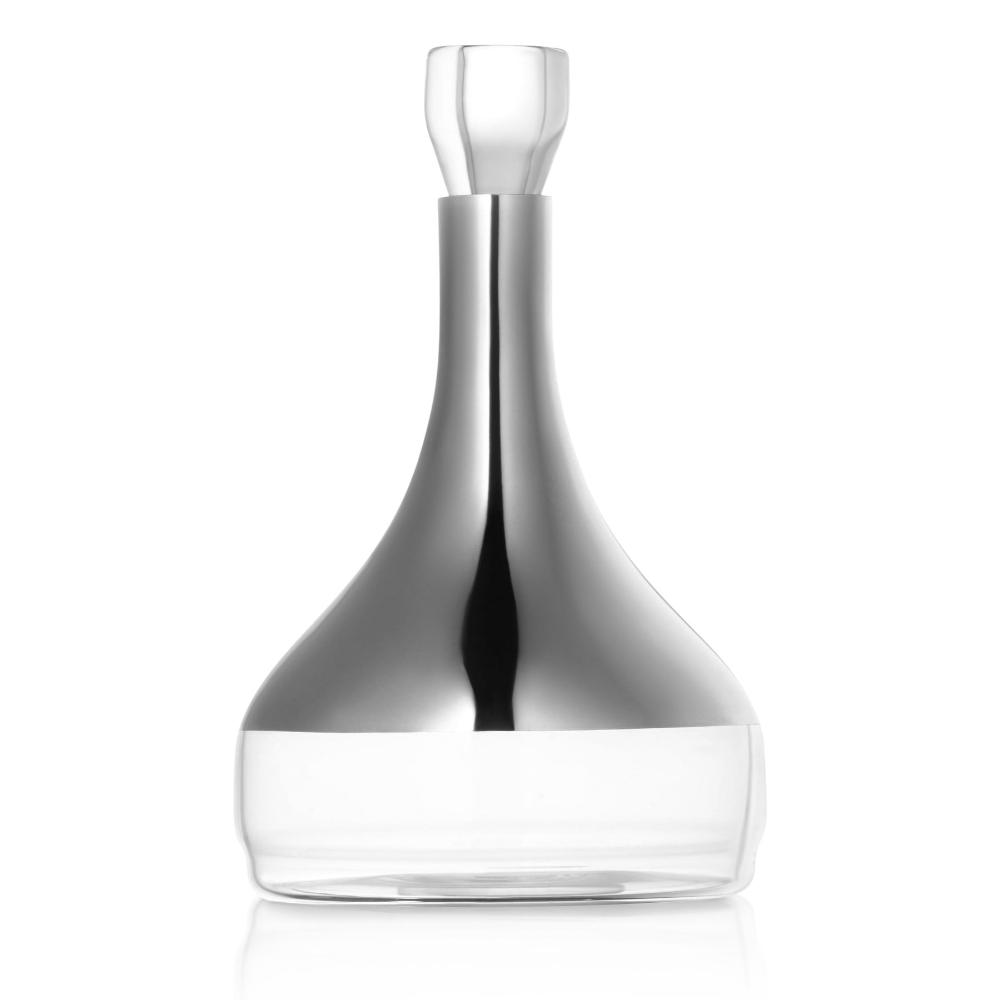 Wine Decanter 3 - Contemporary Silver
