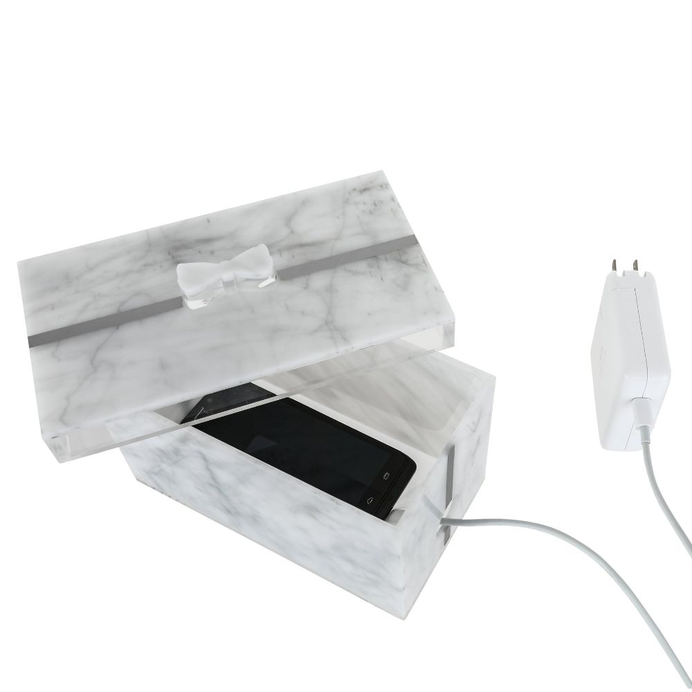 Present Phone Box - Marble - 4x7