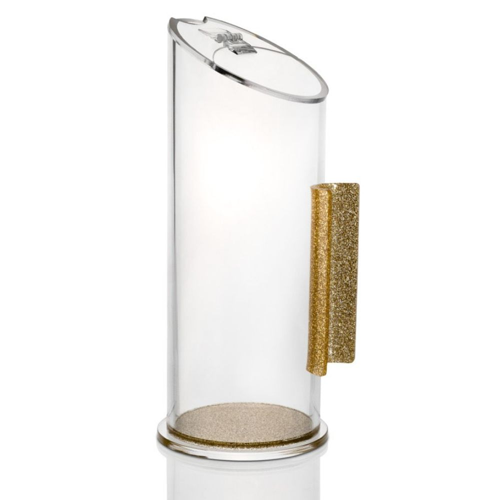 Pitcher - Gold Glitter with U Handle