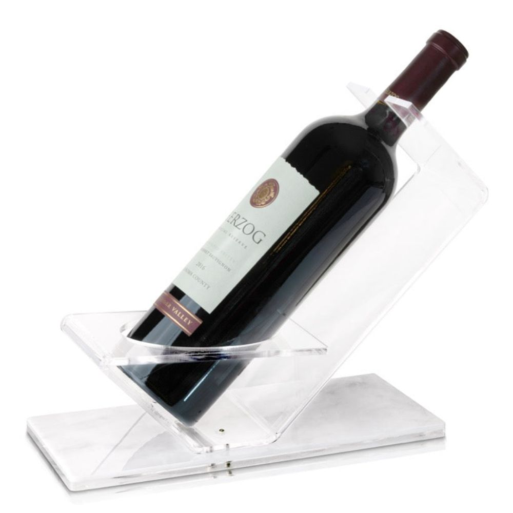 Wine Stand - Lean Marble