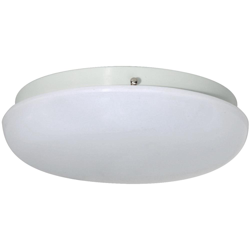 Wave Lighting 161FM-LE26C-WH Noelani Surface Mounted Drum in White