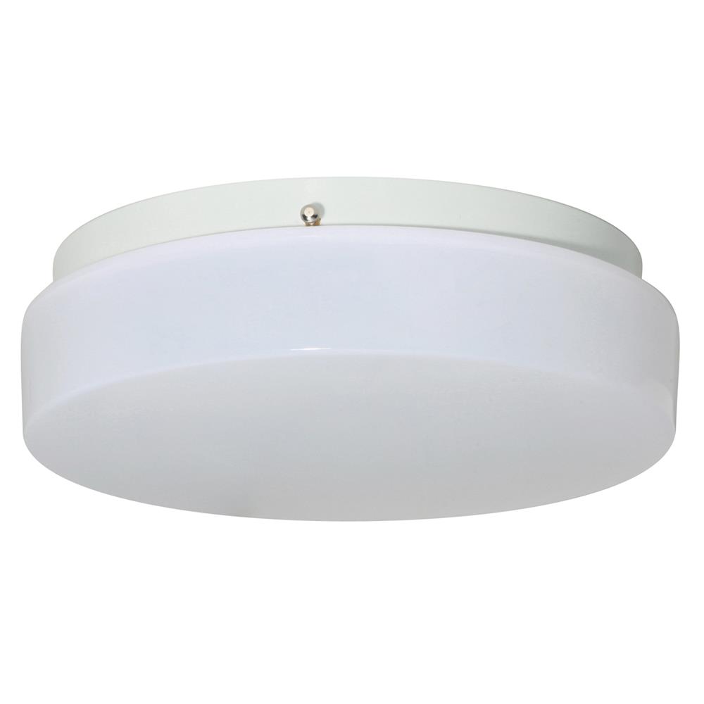 Wave Lighting 162FM-L22W-WH Noelani Surface Mounted Drum in White