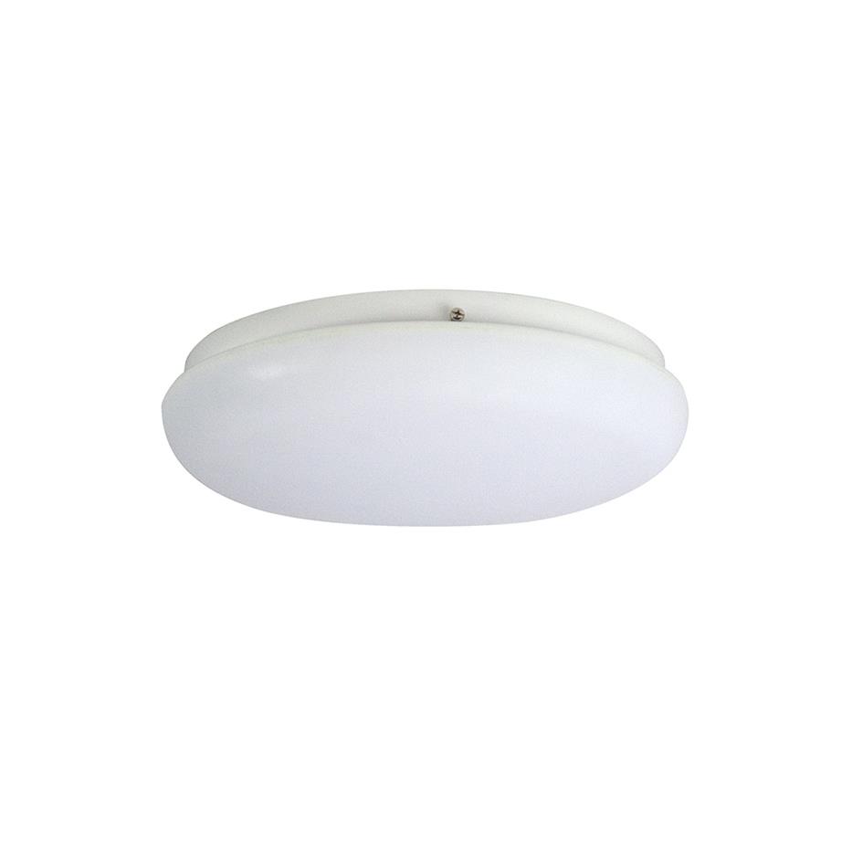 Wave Lighting 163FM-WH Noelani Surface Mounted Drum in White