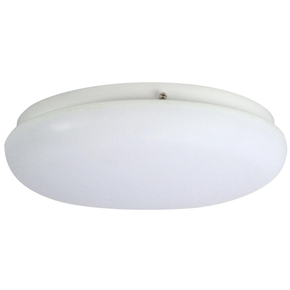 Wave Lighting 163FM-L22W-WH Noelani Surface Mounted Drum in White