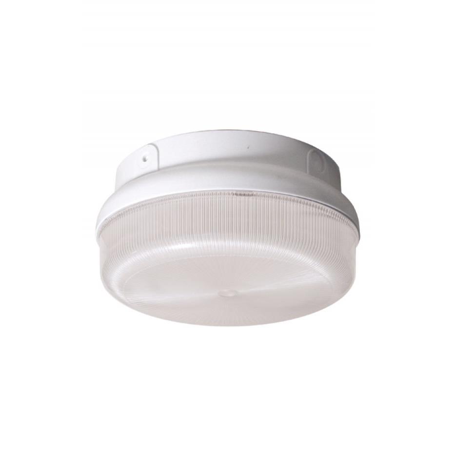 Wave Lighting 165FM-LR12W-WH Led Gardian Collection Marlex Decorative Ceiling Mount Led in White