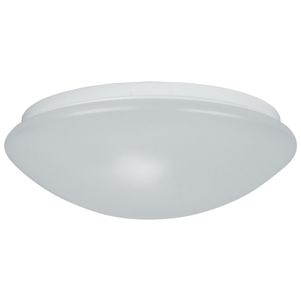 Wave Lighting 172FM-2LE26W-WH Vanora Surface Mounted Drum in White