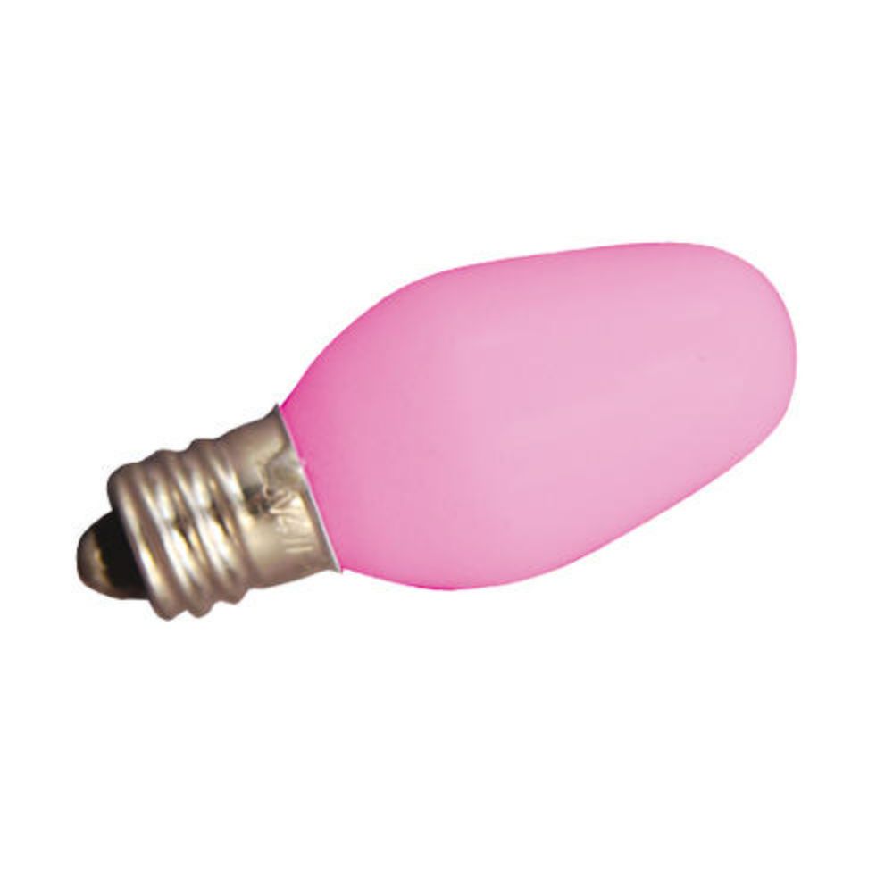 Westinghouse 0360300 Night Light C-7 4W Pink CB cd/2 Specialty Lamp