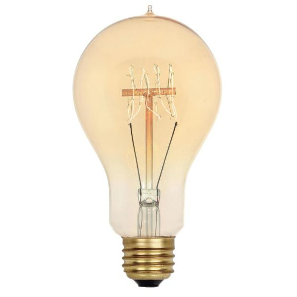 Westinghouse 0410500 40W A23 Incandescent Amber E26 (Medium) Base, 120 Volt, Card Decorative Lamp