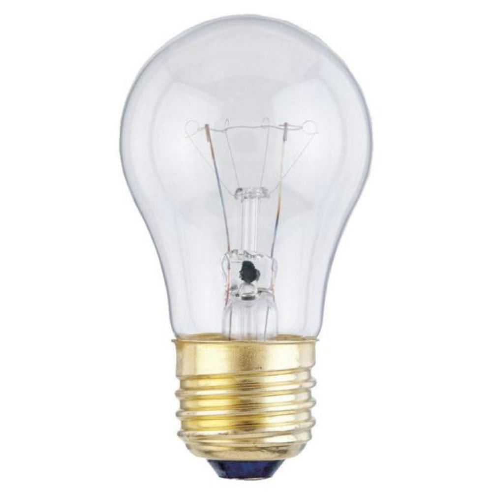 Westinghouse 0450700 25W A15 Incandescent Clear E26 (Medium) Base, 130 Volt, Box, 2-Pack General Purpose Lamp