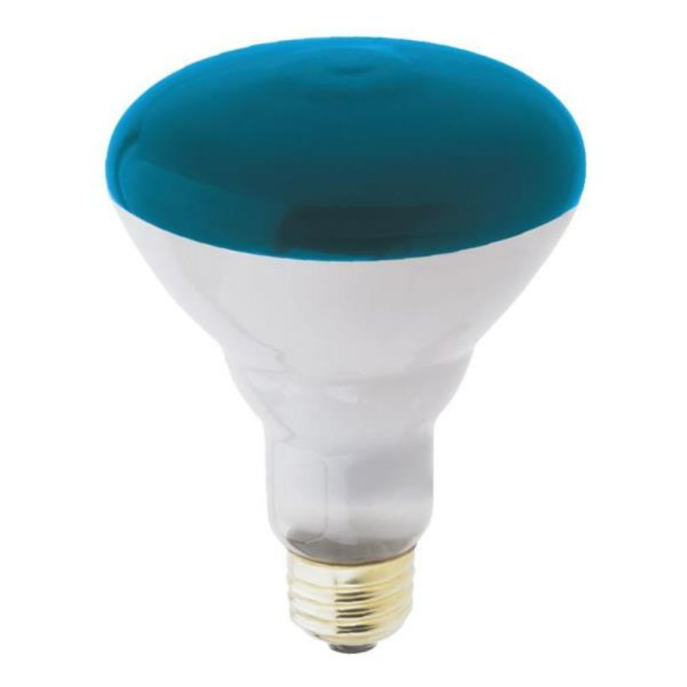 Westinghouse 0466800 75W BR30 Incandescent Reflector Blue Flood E26 (Medium) Base, 130 Volt, Box Reflector Lamp