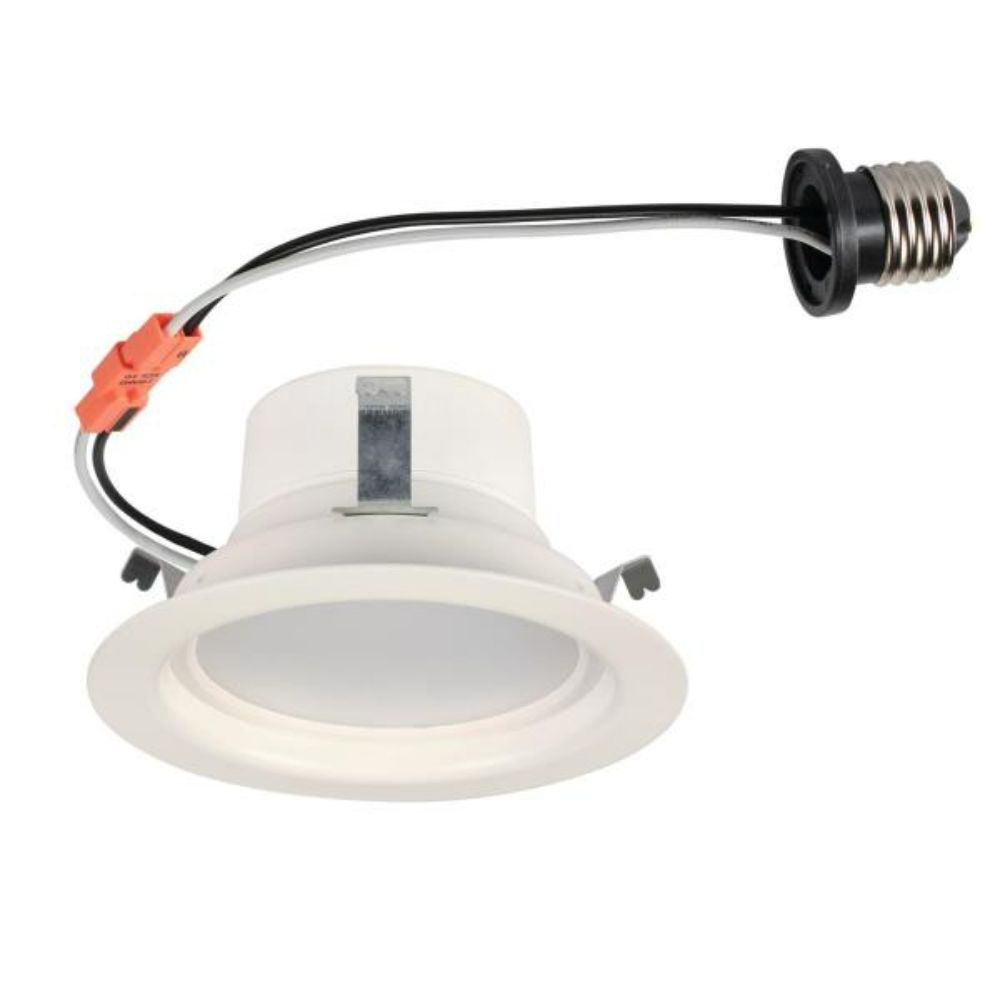 Westinghouse 4104100 8W Recessed LED Downlight 4" Dimmable 3000K E26 (Medium) Base, 120 Volt, Box Directwire Lamp