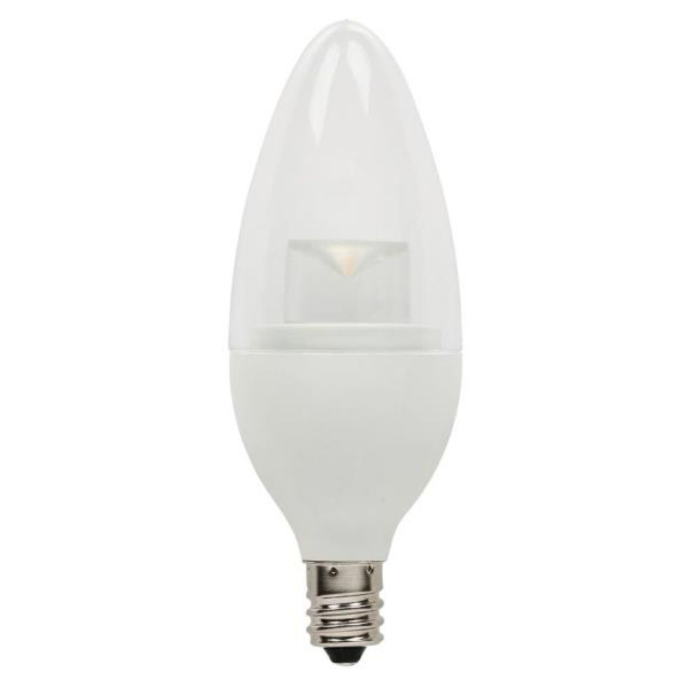 Westinghouse 4304500 2.8W B11 LED Dimmable 3000K E12 (Candelabra) Base, 120 Volt, Hanging Box Decorative Lamp