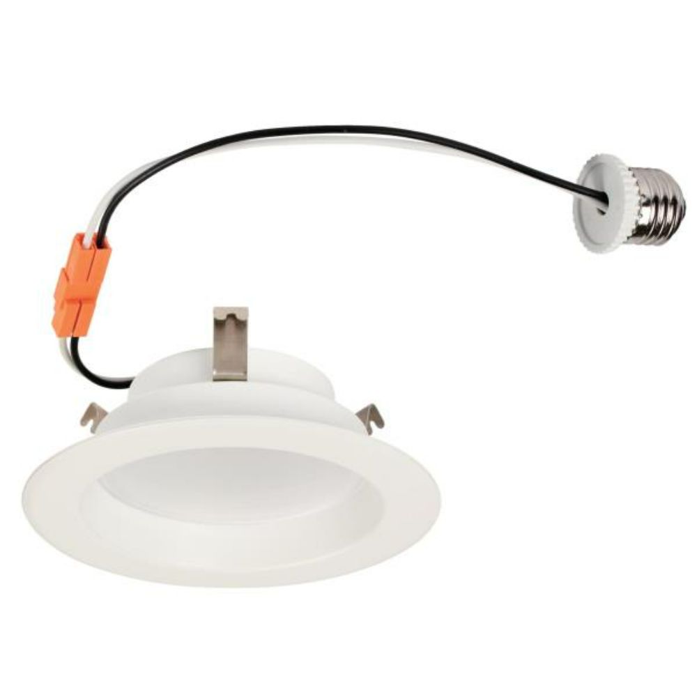 Westinghouse 5175000 10W Builder Recessed LED Downlight 4" Dimmable 3000K E26 (Medium) Base, 120 Volt, Box Directwire Lamp