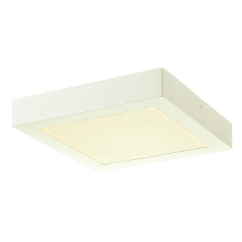 Westinghouse 6205000 9 in. 14W LED Flush White Finish Frosted Polycarbonate Panel Ceiling Lighting