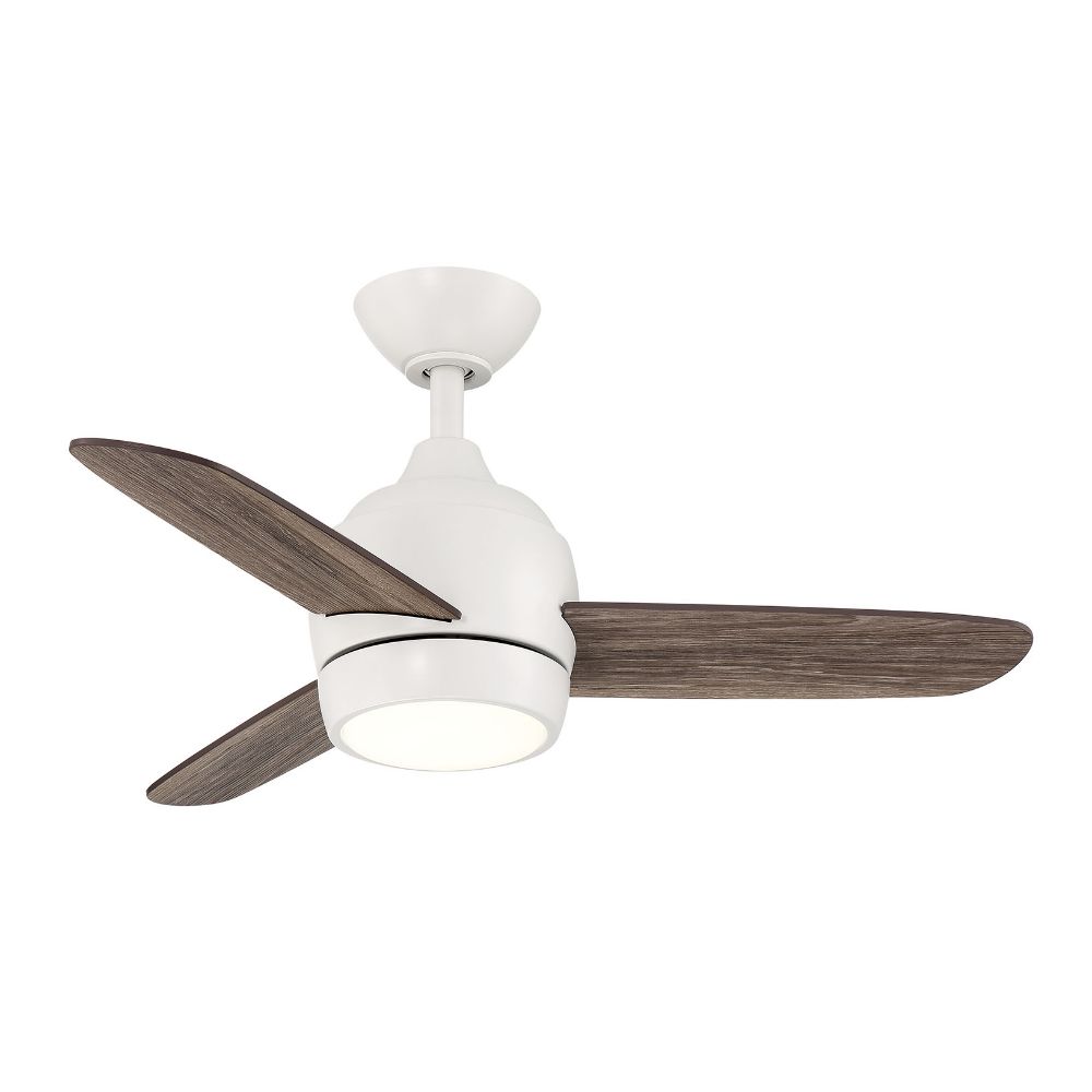 Wind River WR2008MW The Mini 36" indoor/outdoor LED ceiling fan 