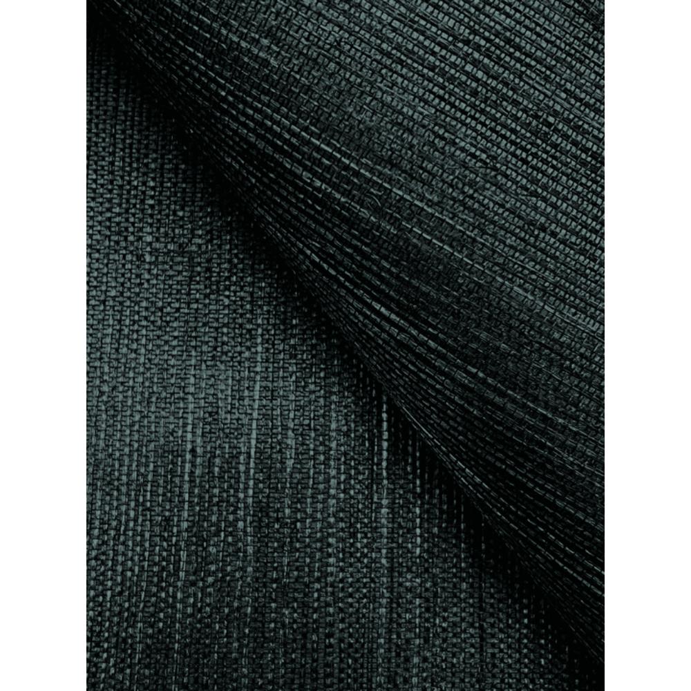 York AB2195NWFD Designer Sisals Fan Deck Maguey Sisal Black Wallpaper
