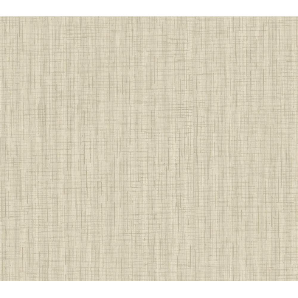Ronald Redding by York AF6542 Tea Garden Threaded Silk Wallpaper in Light Grey