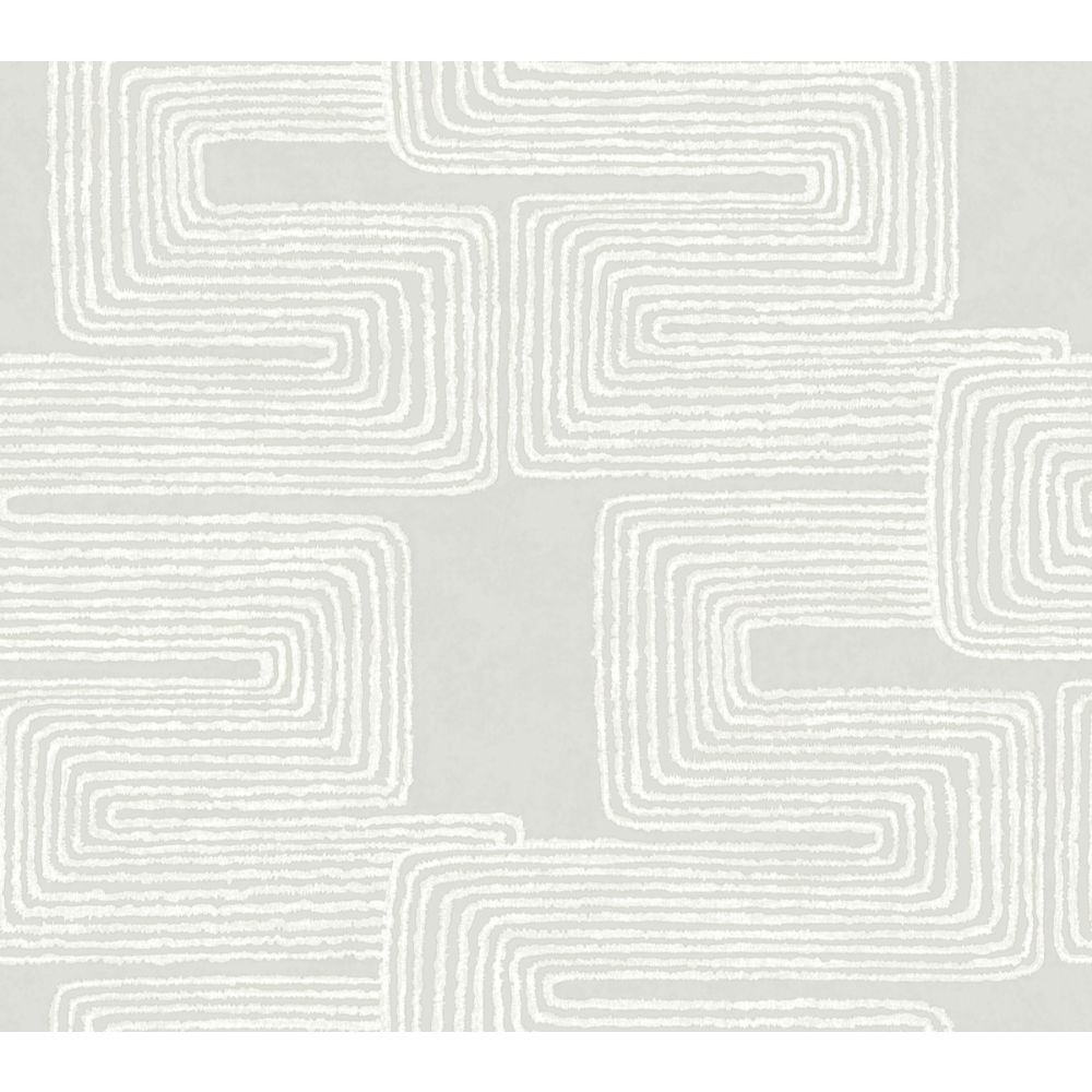 York AG2035 Artistic Abstracts Dove & Pearl Zulu Thread Wallpaper