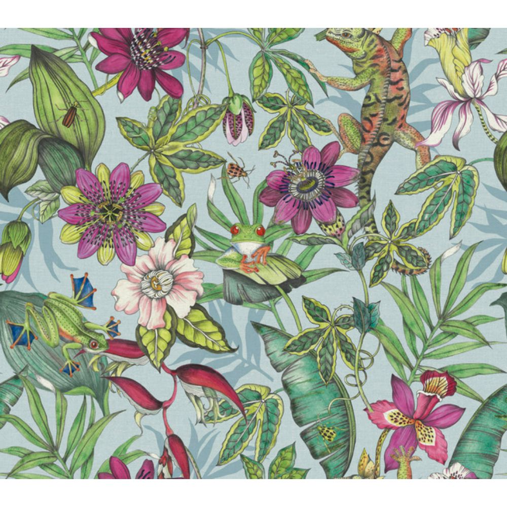 York BL1701 Blooms Multicolor Rainforest Wallpaper