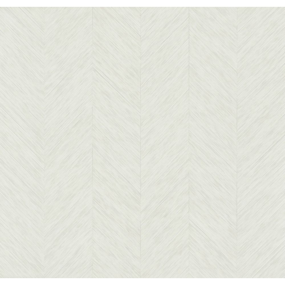 Antonina Vella by York BO6601 Bohemian Luxe Metallic Chevron Wallpaper in White
