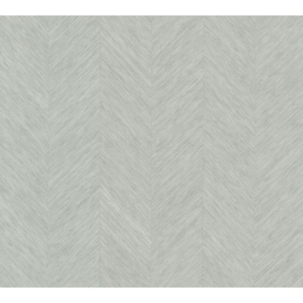 Antonina Vella by York BO6603 Bohemian Luxe Metallic Chevron Wallpaper in Gray