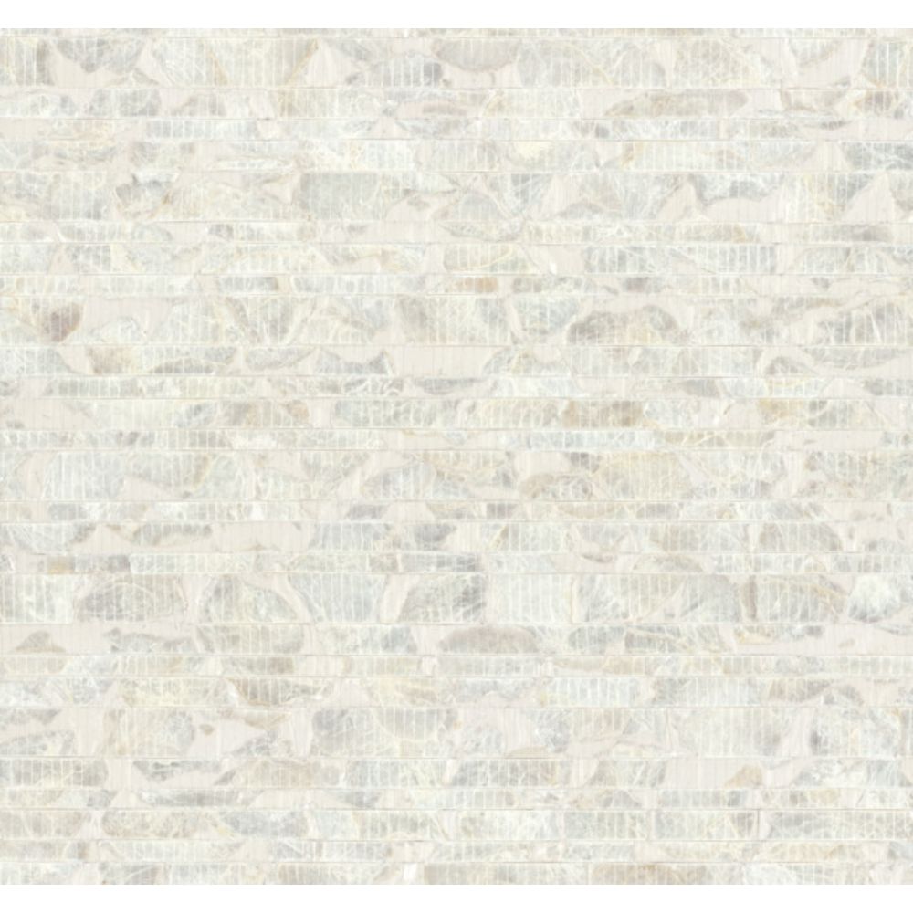 York Designer Series CC1202 Carol Benson-Cobb Signature White Pearl Capiz Offering Wallpaper