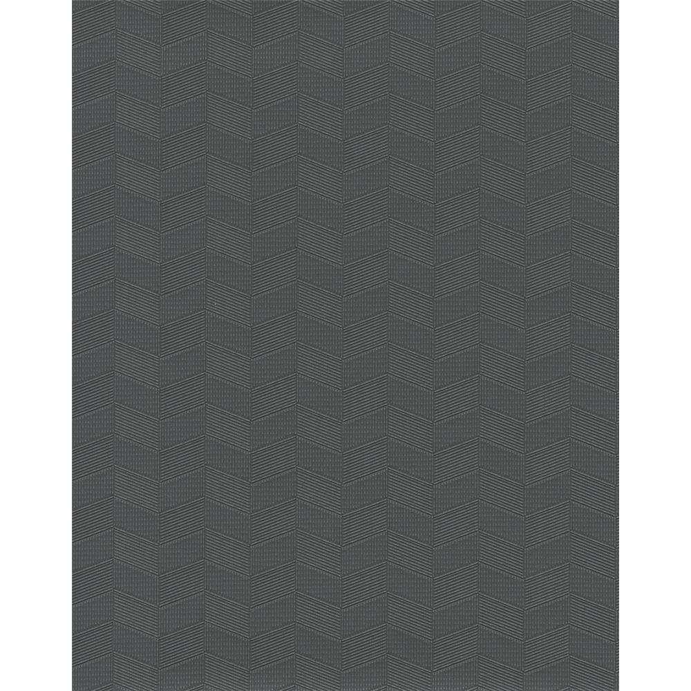 York Wallcoverings CD1010 Color Digest Insignia Wallpaper in Dark Gray