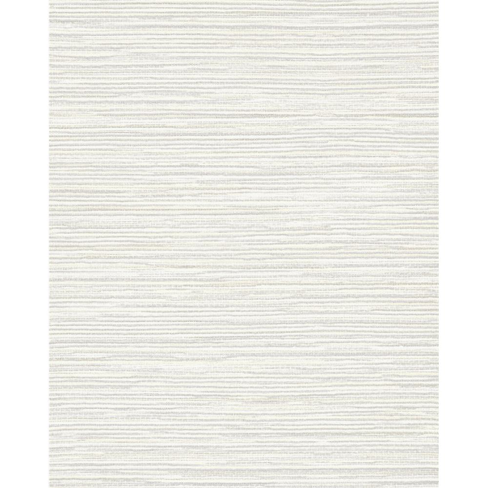 York Wallcoverings CD1032N Color Digest Ramie Weave Wallpaper in Light Gray