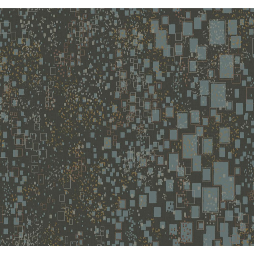 Candice Olson by York Designer Series Modern Artisan II Gilded Confetti Wallcovering in Charcoal