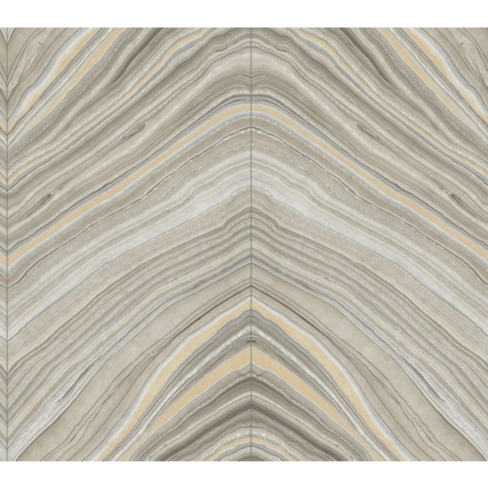 Candice Olson by York Designer Series Modern Artisan II Onyx Strata Wallcovering in Taupe