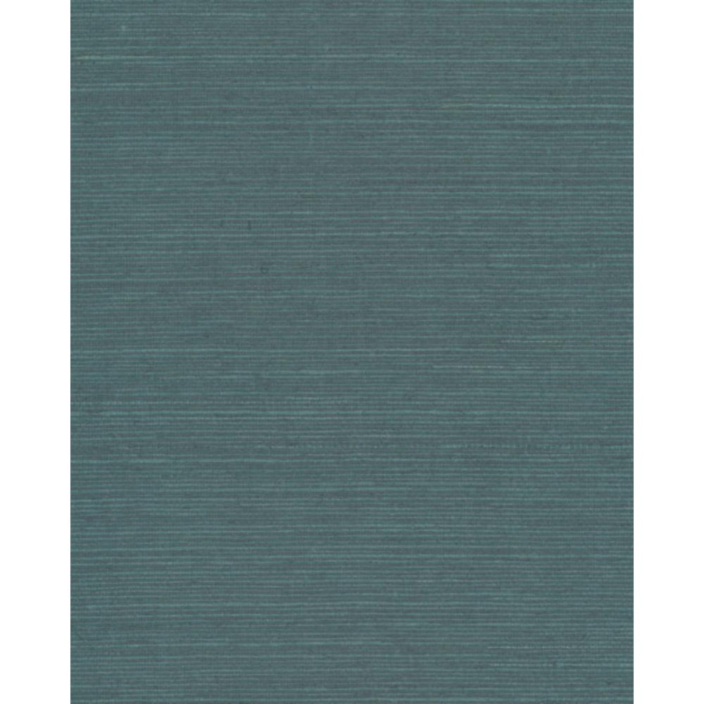 York CL1029NW Grasscloth & Natural Resource Maguey Sisal Dark Teal Wallpaper