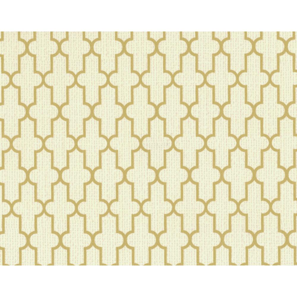 York CL1831 Color Library II Frame Geometric Wallpaper in White