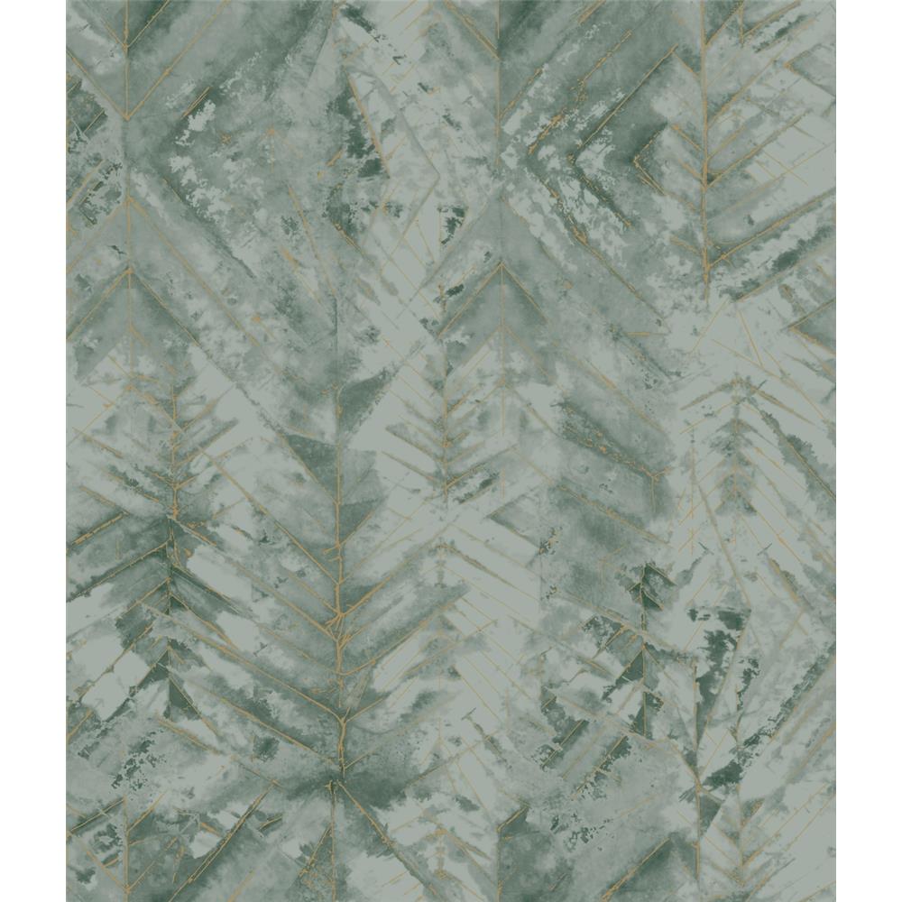 York Wallcoverings CL2553 Impressionist Textural Impremere Wallpaper in Green