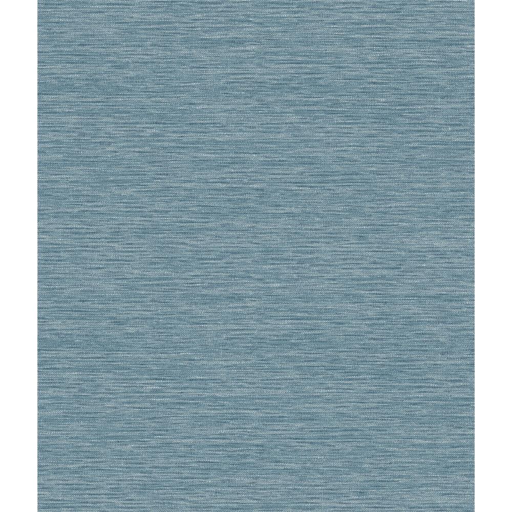 York Wallcoverings CL2555 Impressionist Challis Woven Wallpaper in Blue