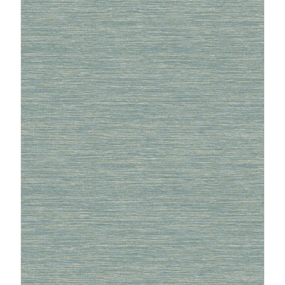 York Wallcoverings CL2563 Impressionist Challis Woven Wallpaper in Teal