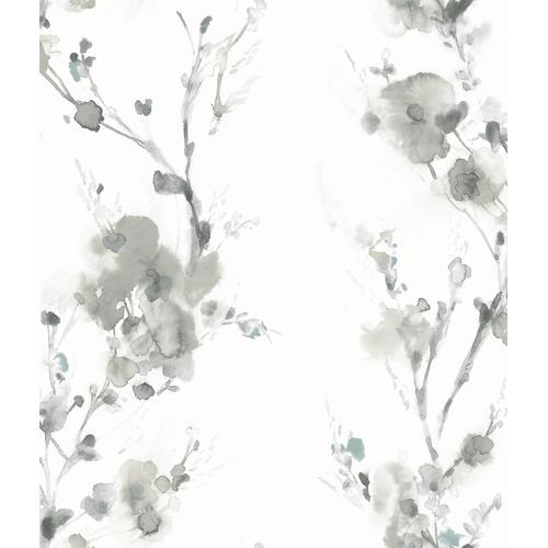 York Designer Series CP1201 Candice Olson Charm Wallpaper - Grey