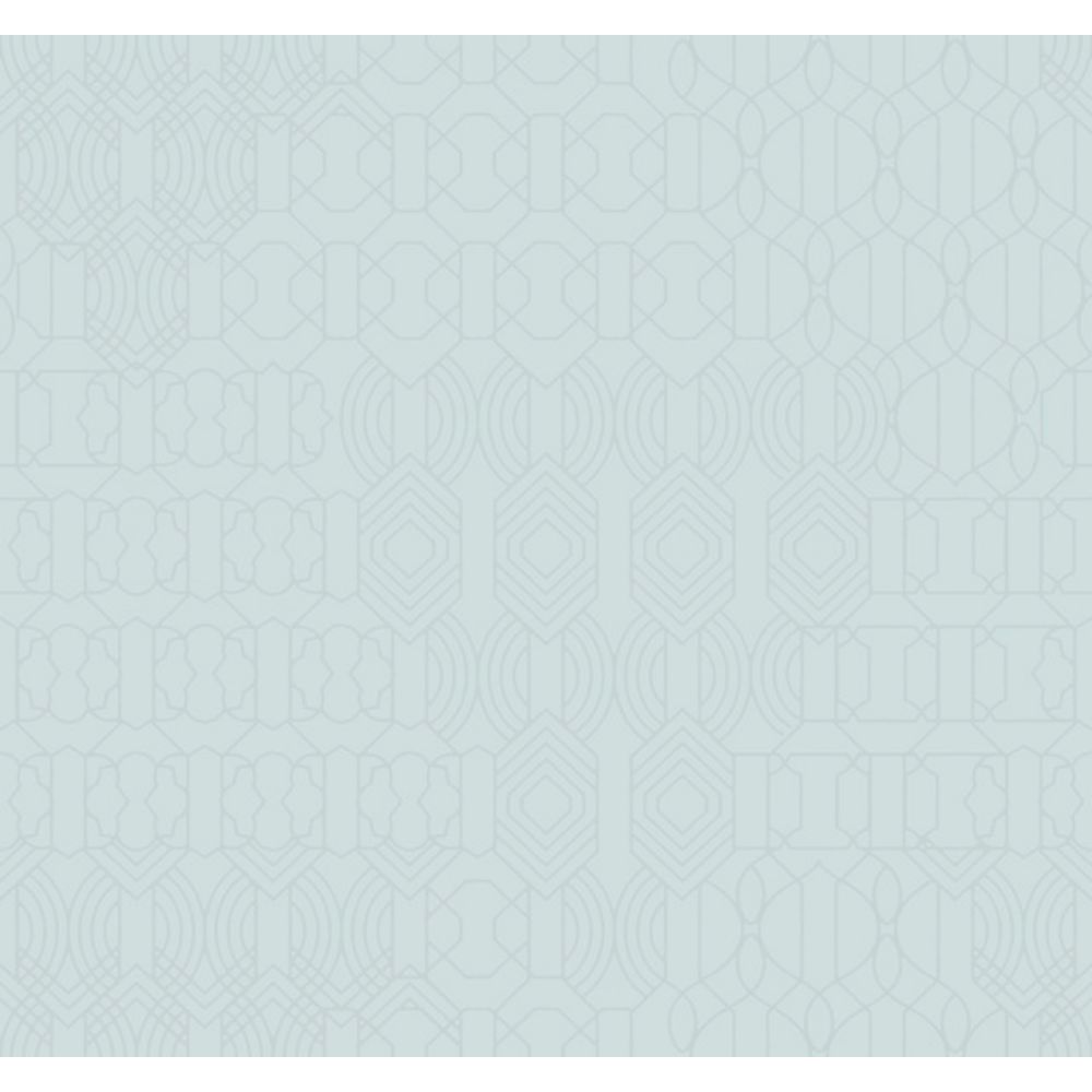 York Designer Series CR9091 Designer Resource Tip Card Modern Chandelier Wallpaper in Blue